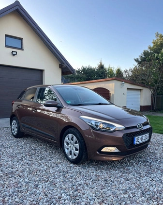 Hyundai i20 cena 42900 przebieg: 18000, rok produkcji 2015 z Pisz małe 407